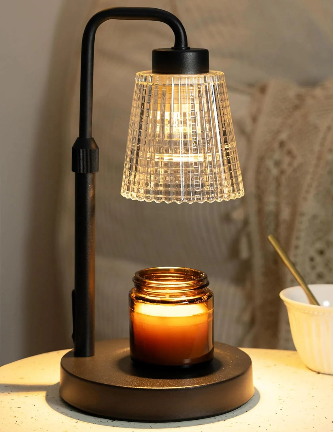 1PC Candle Warmer Lamp with Timer Dimmable